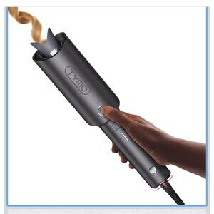 TYMO CURLPRO Automatic Rotating Curling Iron 1 Inch Metallic Gray Curl Pro